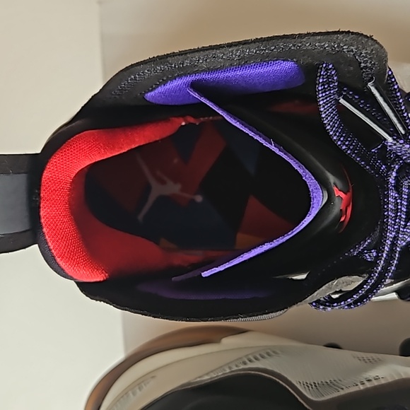 Air Jordan XXXVII Light Bone Fire Red Black Retro Men's 13 - Picture 8 of 17